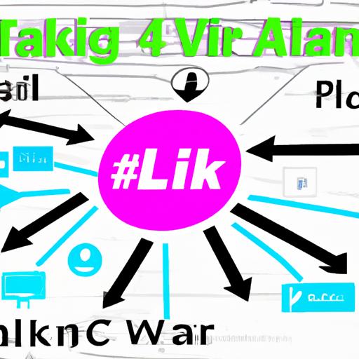 Visual representation of the concept of Viral Link 4.11 and its impact on online platforms.
